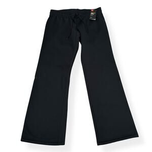 Under Armour Storm Sweatpants Womens Medium Black ColdGear Water Resistant Loose